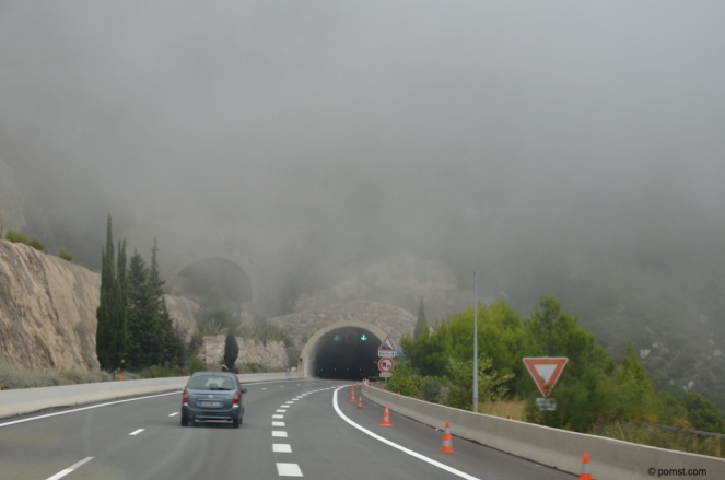 Nebel in Monaco